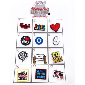 🧿EVIL EYE🧿 SHOE CHARMS